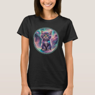 Galaxy Space Kitten T-Shirt