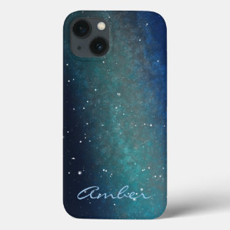 Galaxy Space Nebula Night Sky Personalisiert Case-Mate iPhone Hülle
