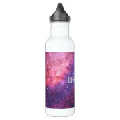 Galaxy Space Nebula Stars Sky Universe Astronomie Edelstahlflasche (Links)