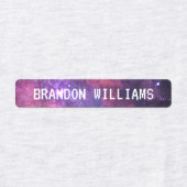 Galaxy Space Night Sky Stars Nebula Eisen Etiketten (Design 2)