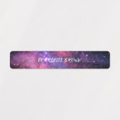 Galaxy Space Night Sky Stars Nebula Wasserdicht Etiketten (Design 1)