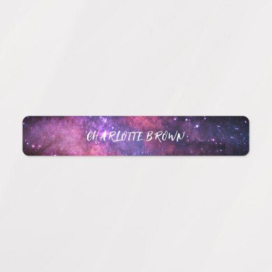 Galaxy Space Night Sky Stars Nebula Wasserdicht Etiketten (Design 1)