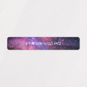 Galaxy Space Night Sky Stars Nebula Wasserdicht Etiketten (Design 2)