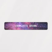 Galaxy Space Night Sky Stars Nebula Wasserdicht Etiketten (Design 1)