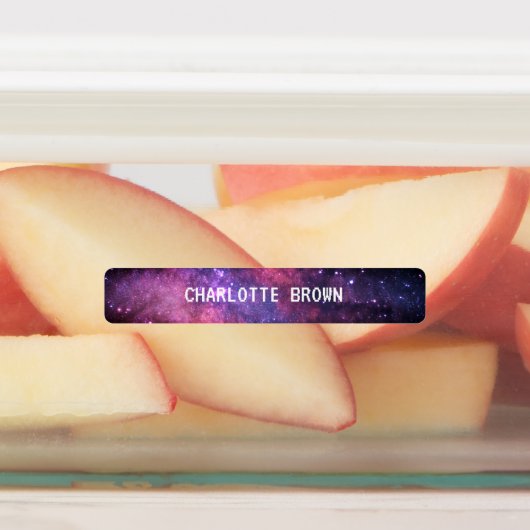 Galaxy Space Night Sky Stars Nebula Wasserdicht Etiketten (Befestigt)