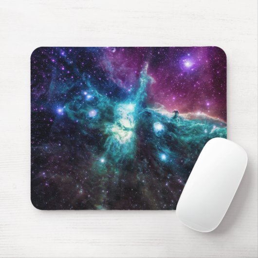 Galaxy Space Phoenix Nebula Mousepad (Mit Mouse)