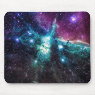Galaxy Space Phoenix Nebula Mousepad
