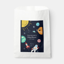 Galaxy Space Planets Babydusche Geschenktütchen