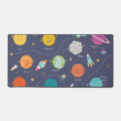 Galaxy Space Schreibtischunterlage (Vorderseite)