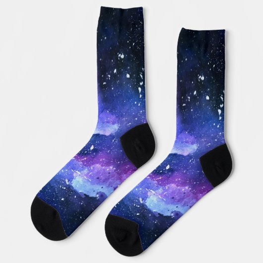 Galaxy Space Stars Nebula Universe Vortex Socken (Linkes Detail)