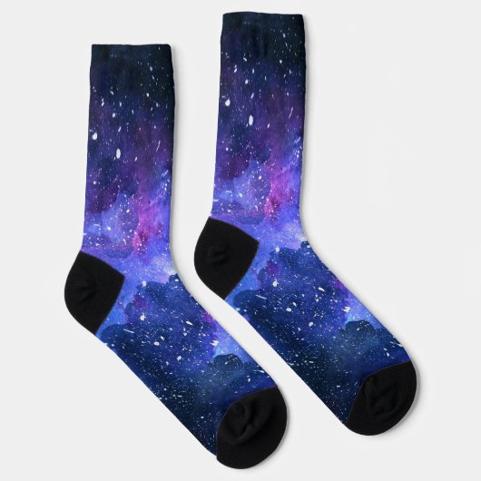 Galaxy Space Stars Nebula Universe Vortex Socken (Rechts)