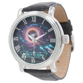 Galaxy Space Watch for Men Armbanduhr