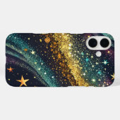 Galaxy Sparkle iPhone / iPad Gehäuse Case-Mate iPhone Hülle (Rückseite (Horizontal))