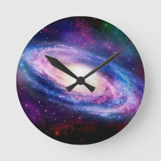 Galaxy-Spiral Runde Wanduhr