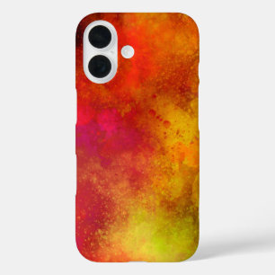 Galaxy Spray Paint Effect iPhone 16 Fall Hülle