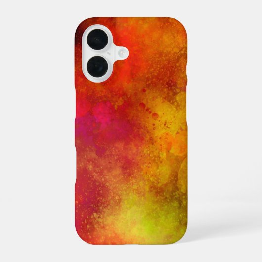 Galaxy-Spray-Paint-Effekt iPhone 16 Hülle (Rückseite)