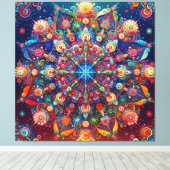 GALAXY STAR LEINWANDDRUCK (Insitu (Holzboden))