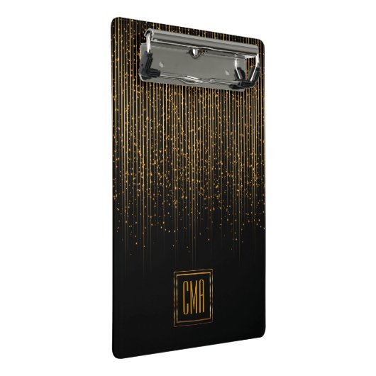 Galaxy Star Leuchten mit DIY Monogram Mini Klemmbrett (Schrägansicht)