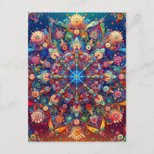 GALAXY STAR POSTKARTE
