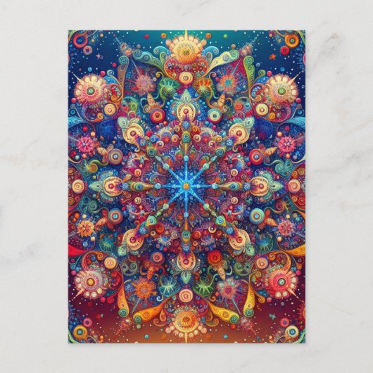 GALAXY STAR POSTKARTE (Vorderseite)