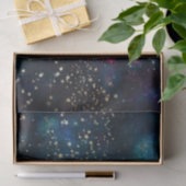 Galaxy Star Space Night Blue und Lila Seidenpapier (Geschenk)