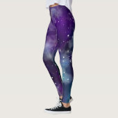 Galaxy Star Universum Himmelskunst Leggings (Links)