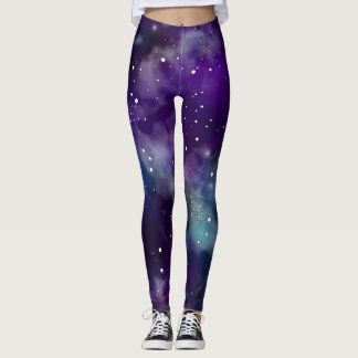 Galaxy Star Universum Himmelskunst Leggings