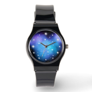 Galaxy Starlight Space Clouds Armbanduhr