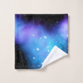 Galaxy Starlight Space Clouds Badhandtuch Set (Waschlappen)