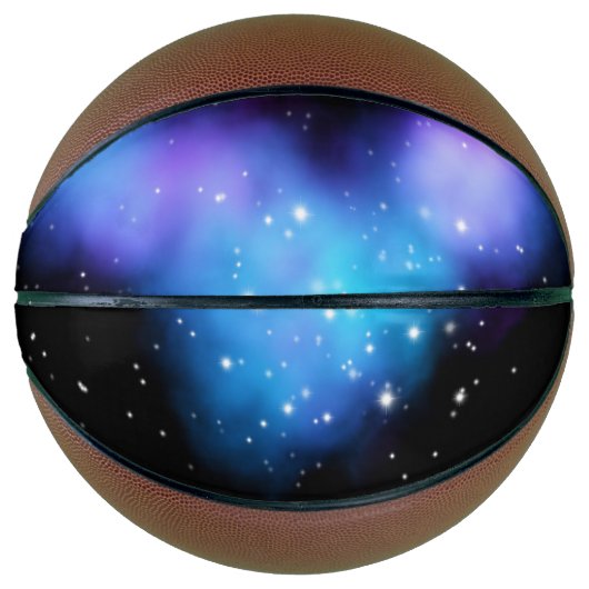 Galaxy Starlight Space Clouds Basketball (Vorderseite)