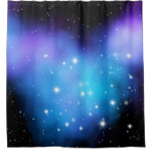 Galaxy Starlight Space Clouds Duschvorhang (Vorderseite)