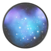 Galaxy Starlight Space Clouds Eishockey Puck (Vorderseite)