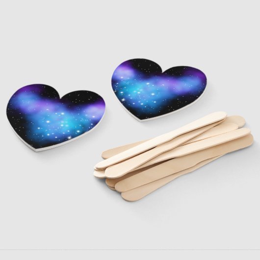 Galaxy Starlight Space Clouds Fächer (Non-assembled)