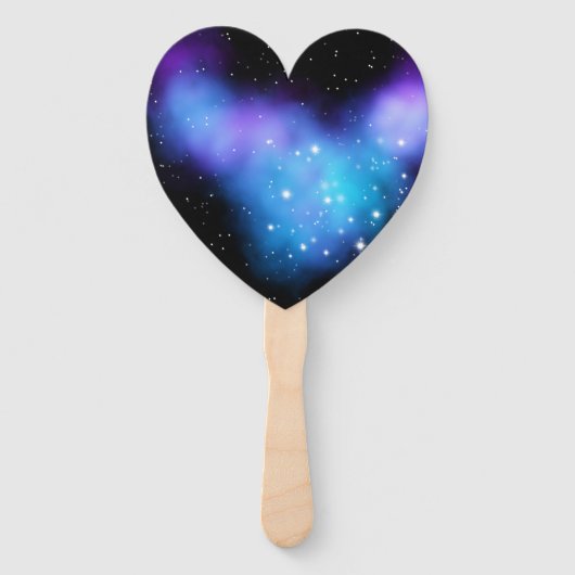 Galaxy Starlight Space Clouds Fächer (Vorderseite)