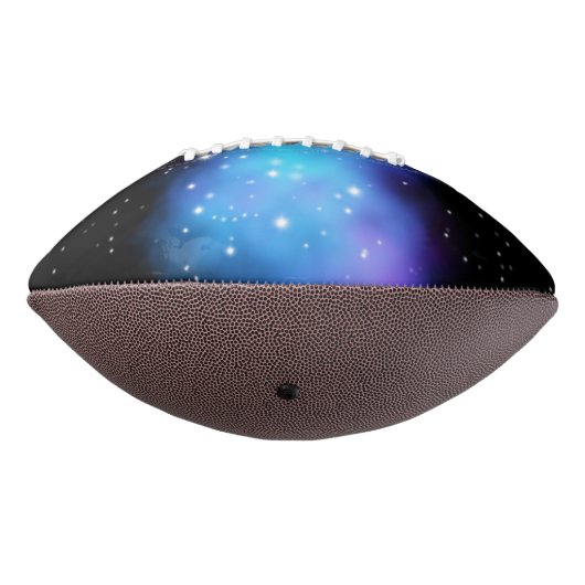 Galaxy Starlight Space Clouds Football (Gedreht 270)