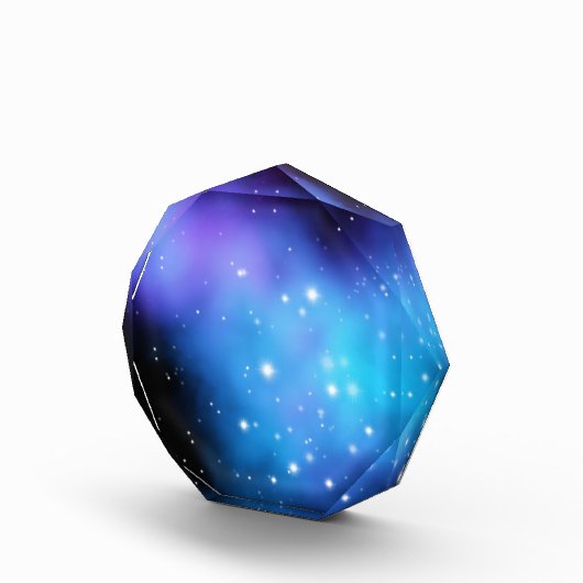 Galaxy Starlight Space Clouds Fotoblock (Rechts)