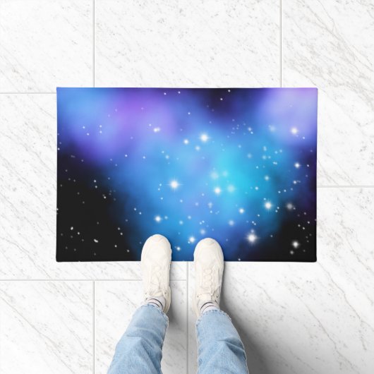 Galaxy Starlight Space Clouds Fußmatte (Indoor)
