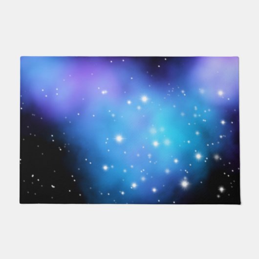 Galaxy Starlight Space Clouds Fußmatte (Vorderseite)