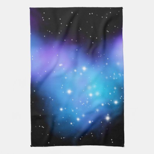 Galaxy Starlight Space Clouds Geschirrtuch (Vertikal)