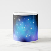 Galaxy Starlight Space Clouds Jumbo-Tasse (Vorderseite)