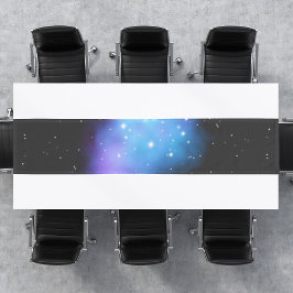 Galaxy Starlight Space Clouds Kurzer Tischläufer