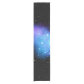Galaxy Starlight Space Clouds Kurzer Tischläufer (Vorderseite)