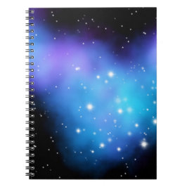 Galaxy Starlight Space Clouds Notizblock