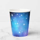 Galaxy Starlight Space Clouds Pappbecher (Links)