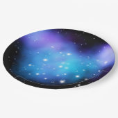 Galaxy Starlight Space Clouds Pappteller (Schrägansicht)