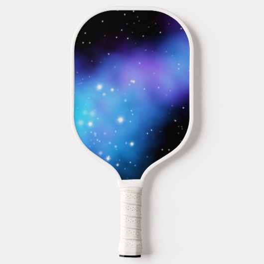 Galaxy Starlight Space Clouds Pickleball Schläger (Rückseite)