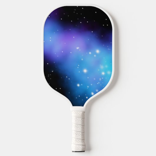 Galaxy Starlight Space Clouds Pickleball Schläger (Vorderseite)