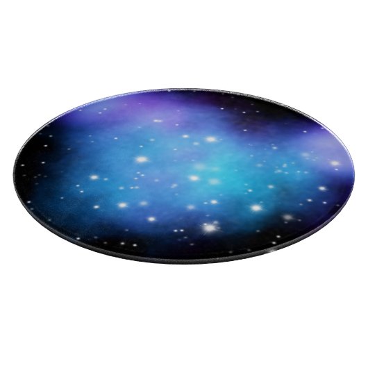 Galaxy Starlight Space Clouds Schneidebrett (Ecke)