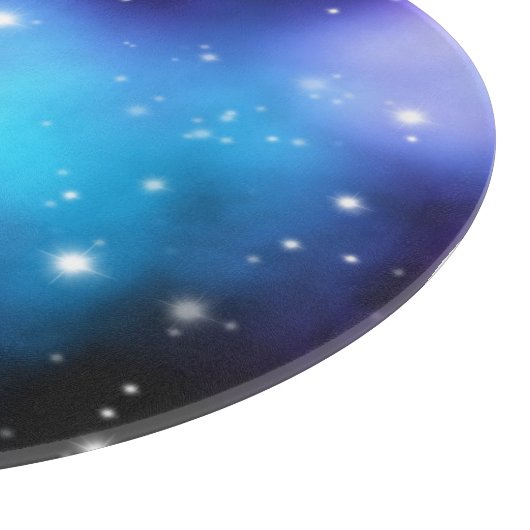 Galaxy Starlight Space Clouds Schneidebrett (Ecke)