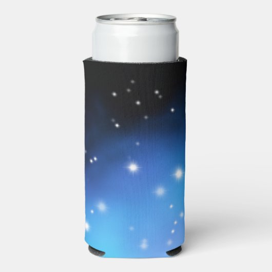 Galaxy Starlight Space Clouds Selters Dosenkühler (Seltzer Rückseite)